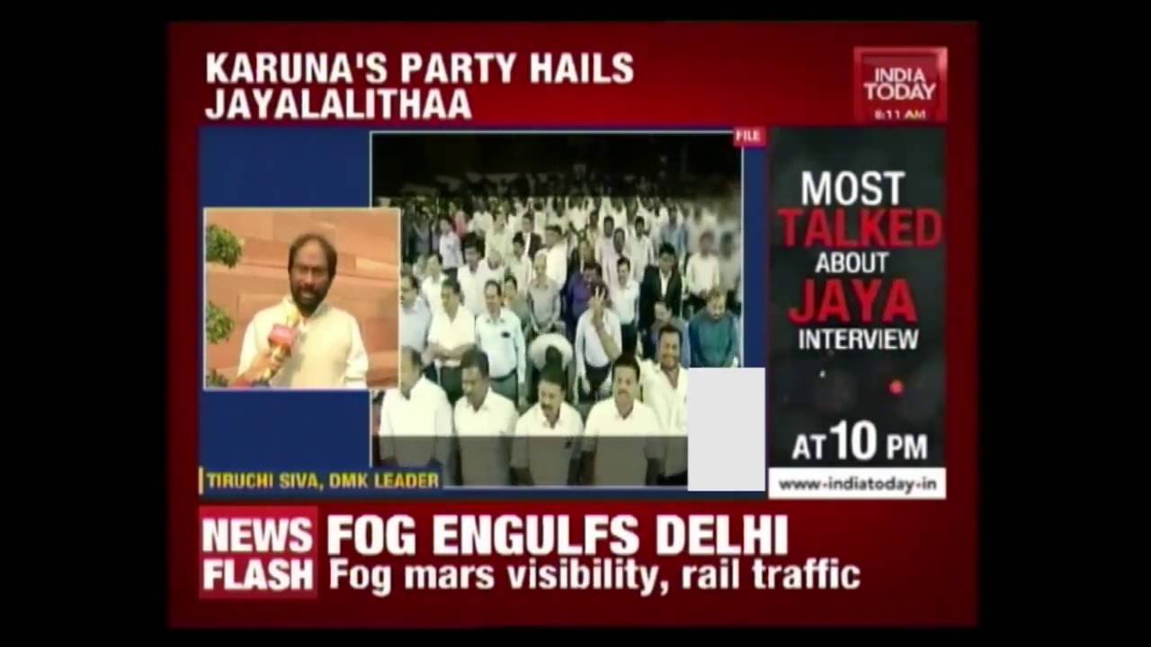 DMK Put Up Banners Praising Jayalalithaa After Her Demise