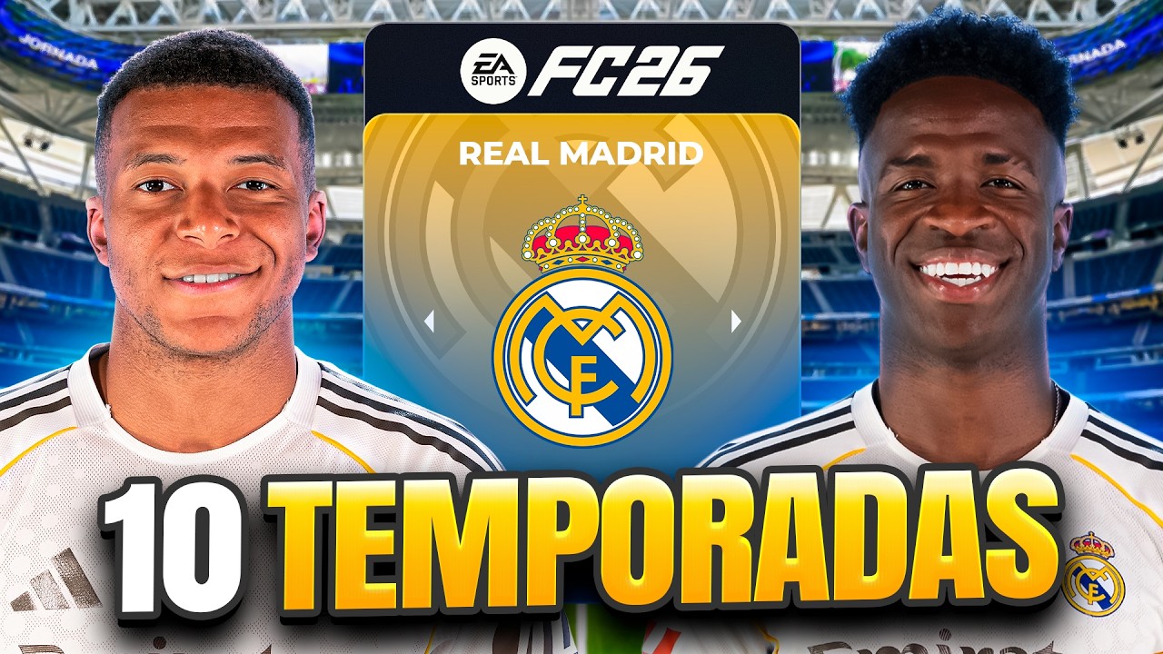 EU ASSUMI o REAL MADRID por 10 TEMPORADAS!  🇪🇸🔥
