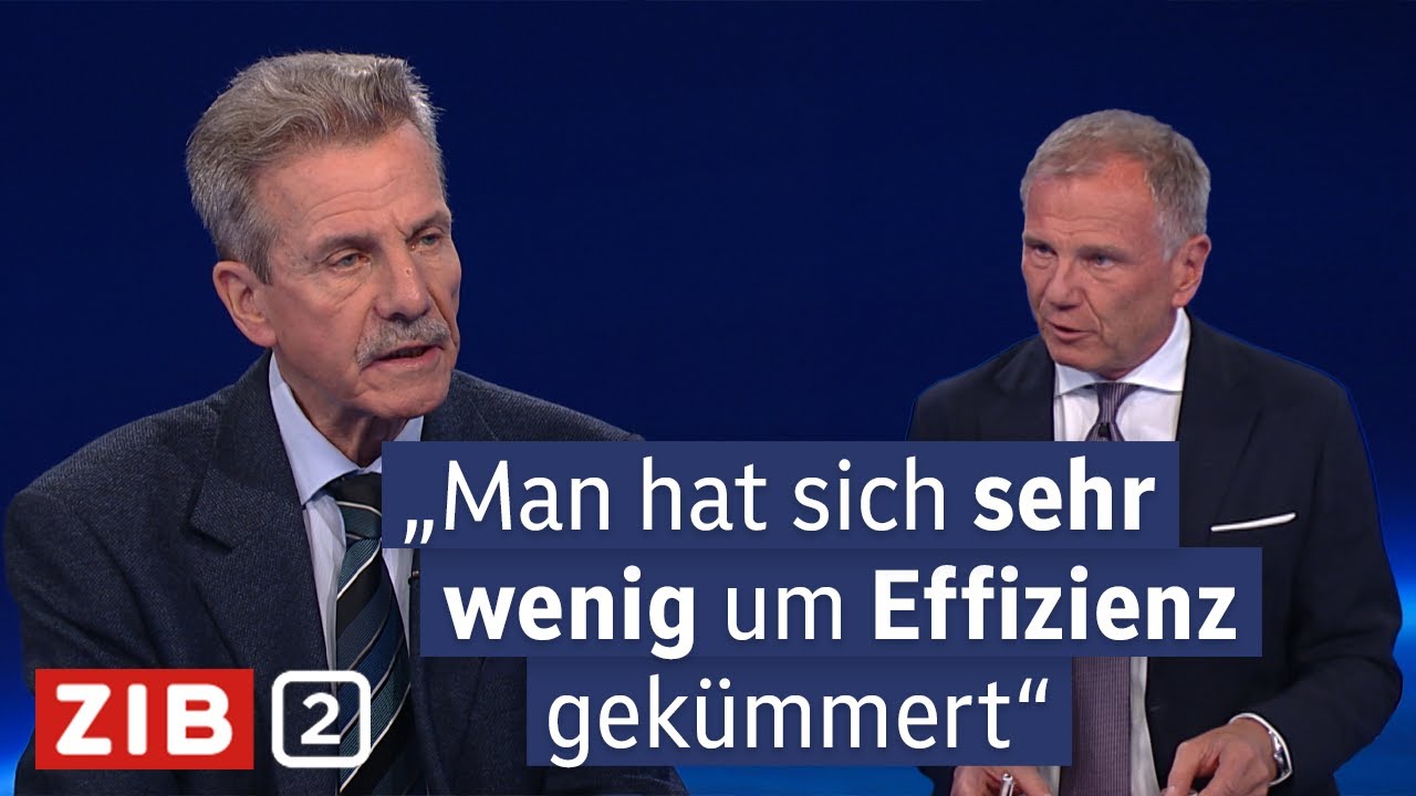 10 Mrd. Euro Sparpotenzial: Franz Fiedler erklärt, wo Österreich sparen kann | ZIB2 vom 21.07.2025
