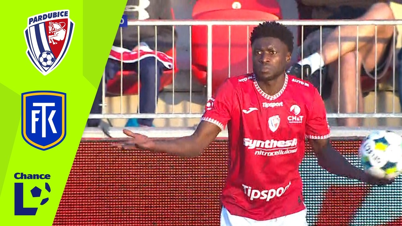 Chance Liga Highlights: FK Pardubice - FK Teplice 1:1 (24. kolo)
