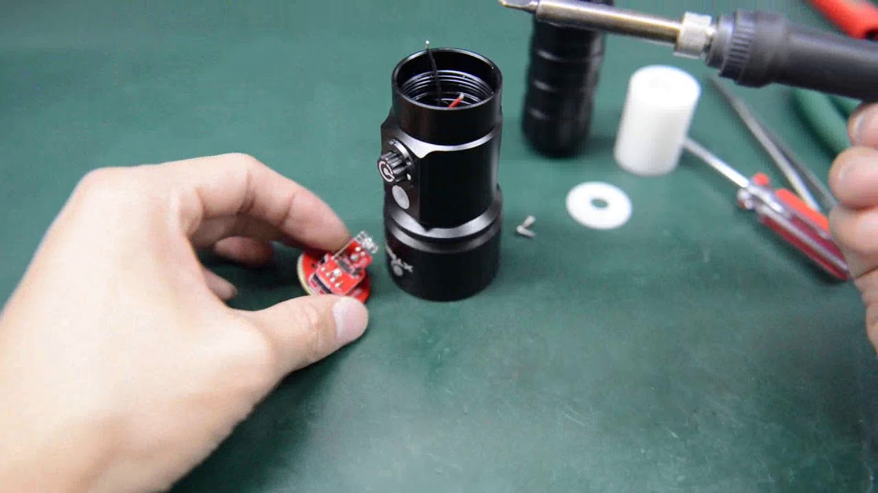XTAR D26     Change the driver circuit instruction