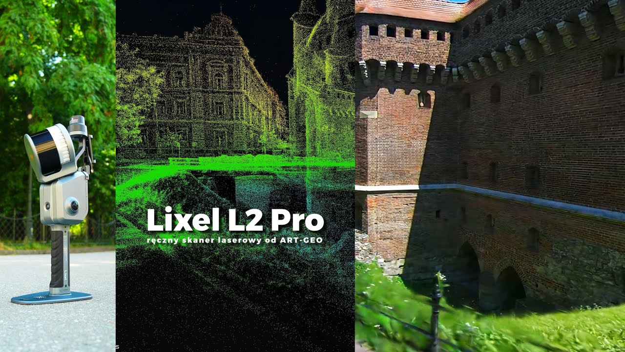 Xgrid LIXEL L2 PRO - ręczny skaner laserowy SLAM od Art-Geo - co potrafi?