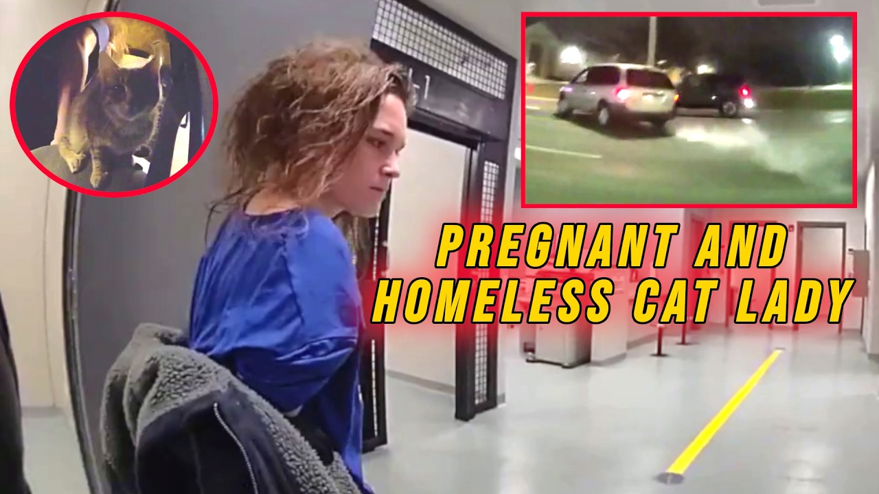 Pregnant and Homeless Cat Lady Eludes Cops in a Pursuit