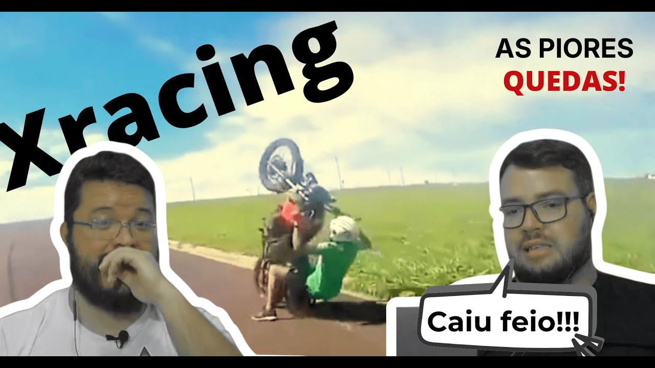 REAGINDO ÀS PIORES QUEDAS DA XRACING! (Doeu só de ver)