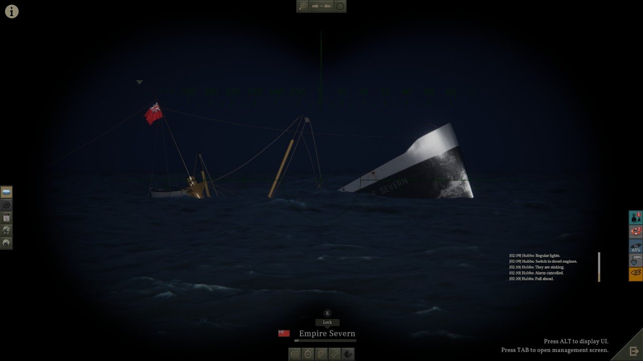 UBOAT Sinking the Empire Severn
