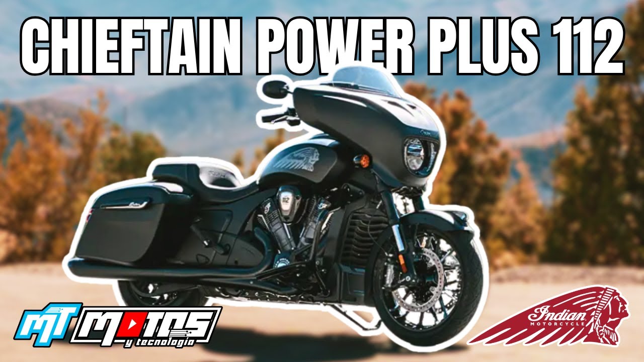Nueva Indian CHIEFTAIN 2025 con el Impactante MOTOR PowerPlus 112