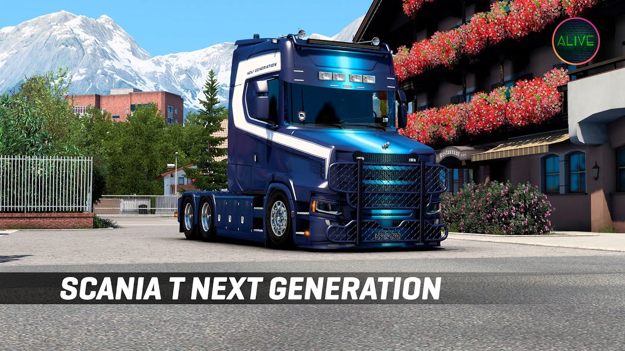 SCANIA T NEXT GENERATION (jon-ruda) - ОБЗОР МОДА ДЛЯ ETS 2 1.44