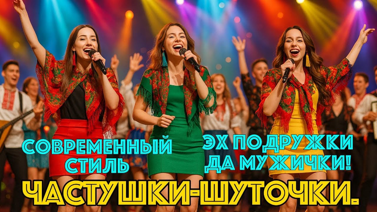 Эх подружки-да мужички! Часть- 4. 💥В современном стиле💥(Новинка 2025)