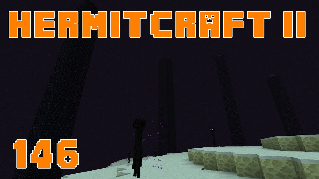 Hermitcraft II 146 Endermen Farm Construction