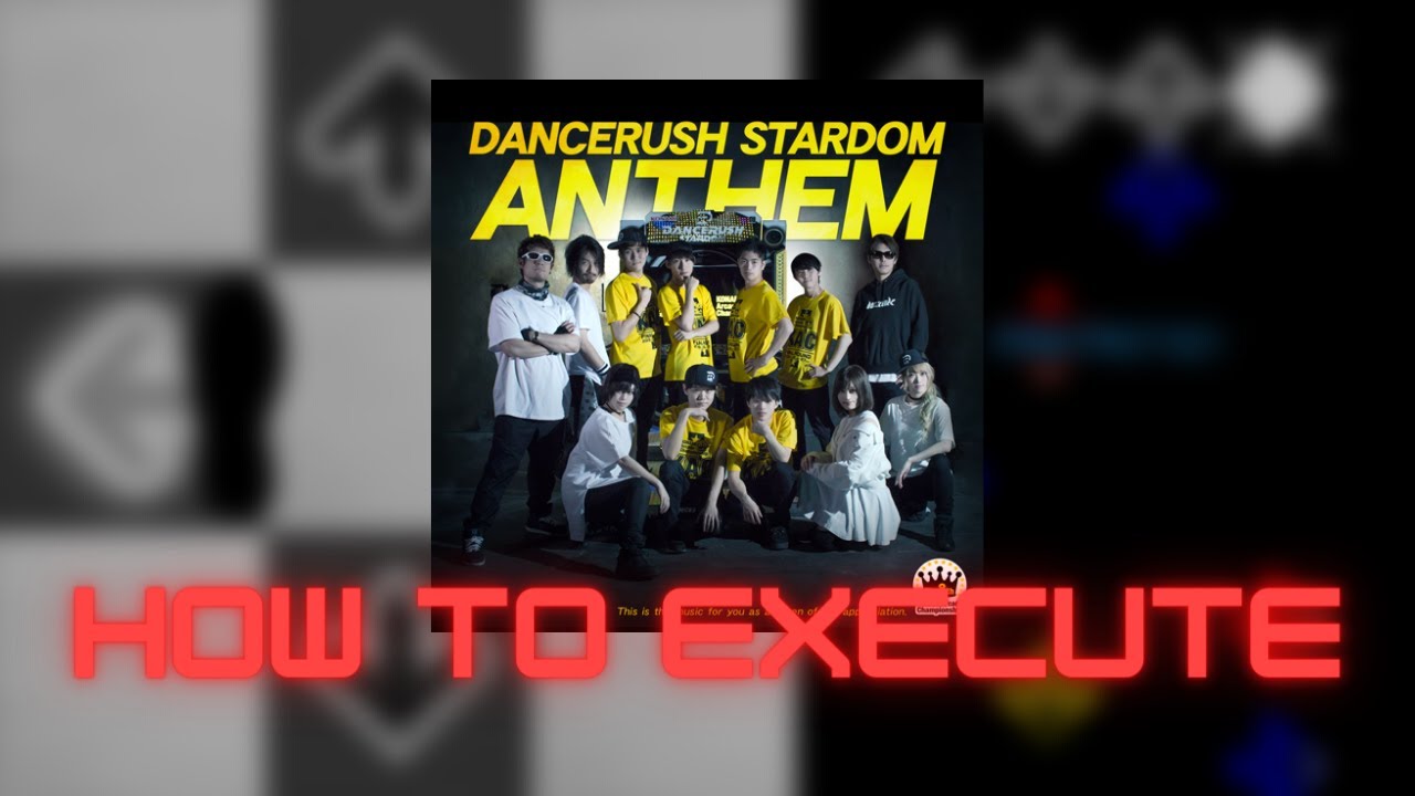 【DDR A20 PLUS】DANCERUSH STARDOM ANTHEM DSP Lvl. 8 - How to execute