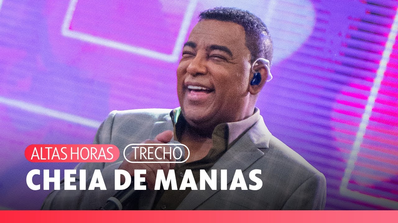 Luiz Carlos canta 'Cheia de Manias', cl&aacute;ssico do pagode dos anos 1990 | Altas Horas | TV Globo