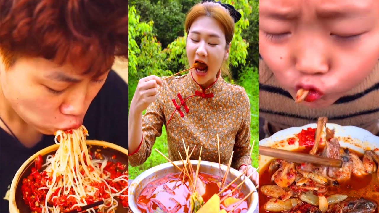 Thánh Ăn Đồ Siêu Cay Trung Quốc #18 - Tik Tok Trung Quốc
