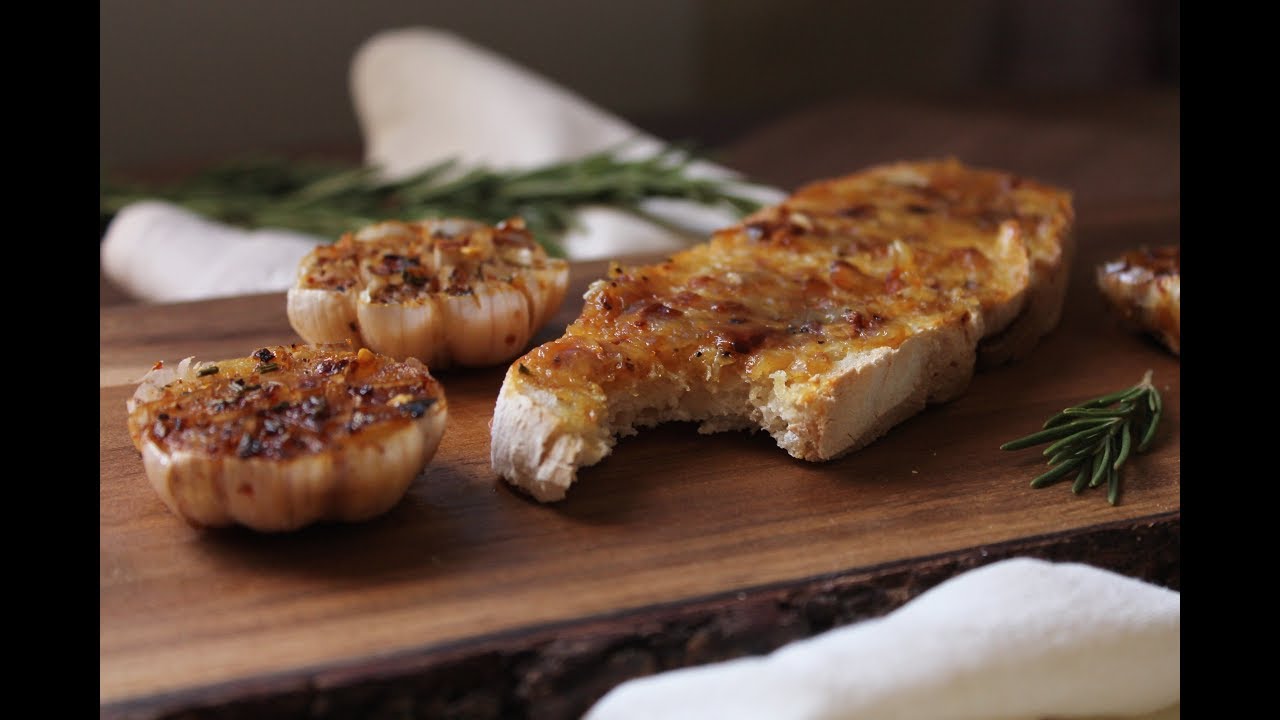 Roasted garlic paste | معجون الثوم المشوي