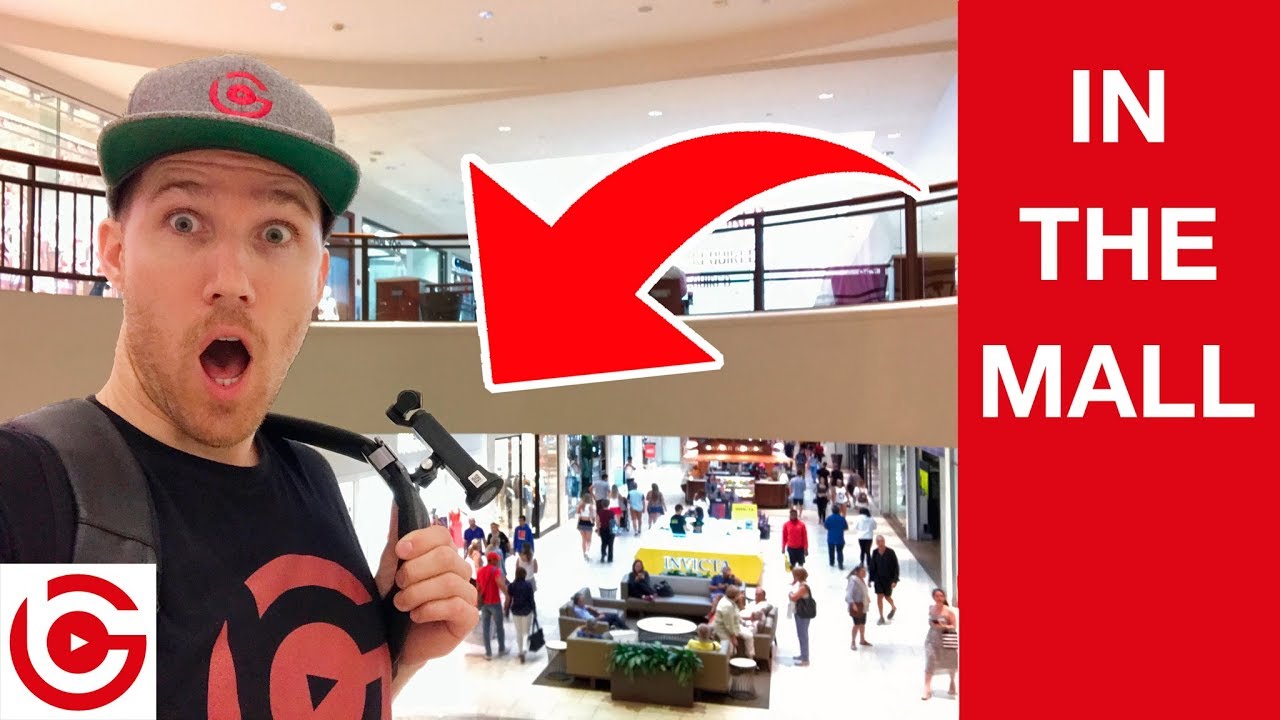 PGYTech STRAP HOLDER for DJI Osmo Pocket - Shooting FPV in the MALL