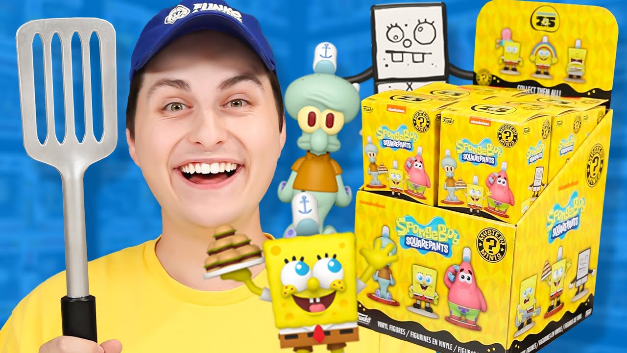 Охота за РЕДКИМИ миниатюрами SpongeBob Mystery!