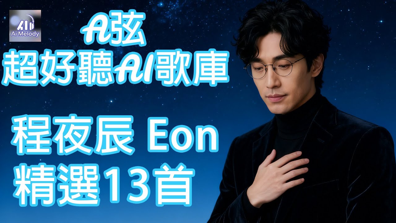 [超好聽AI歌庫] 程夜辰 Eon 精選13首 | A弦 智能旋律 | AYun AI Melody