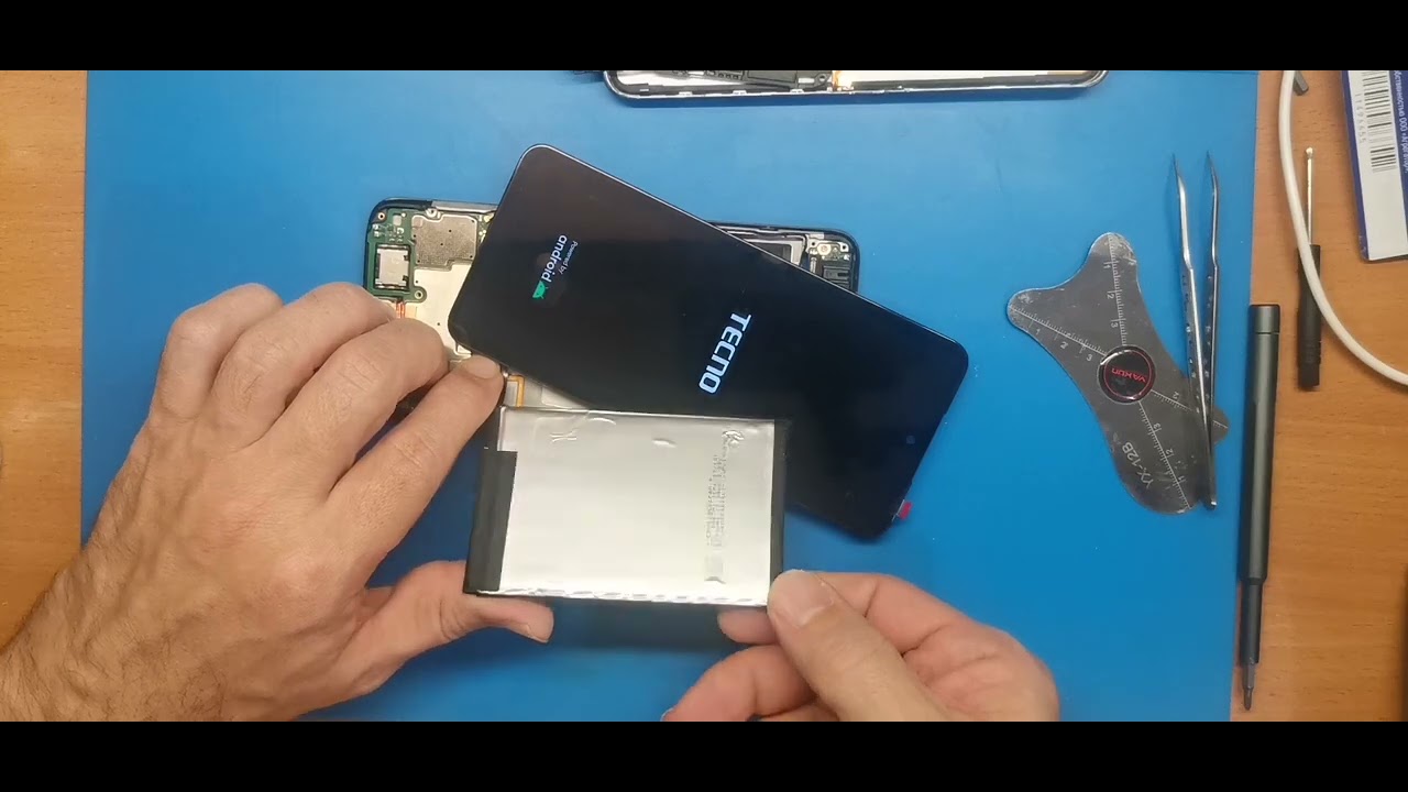 Ремонт tecno pova neo 2 Разборка и замена дисплея
