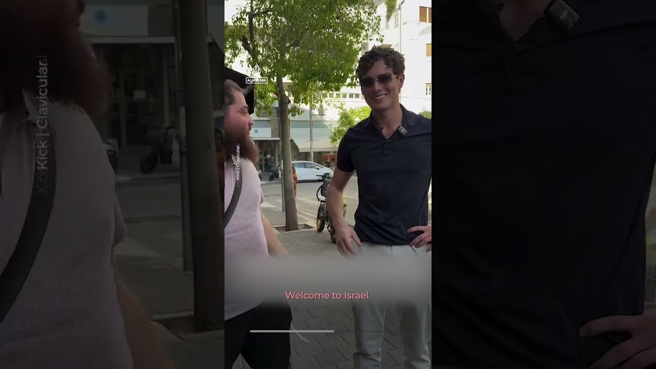 Israeli military TikTok staffer investigated after streaming with Clavicular | #AJ shorts