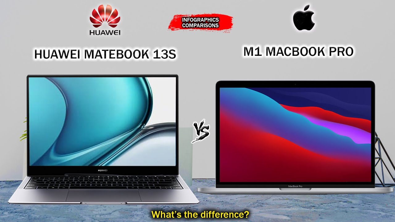 Huawei MateBook 13S vs M1 MacBook Pro  | Intel 11th Gen | Intel IrisXe | What's the difference?