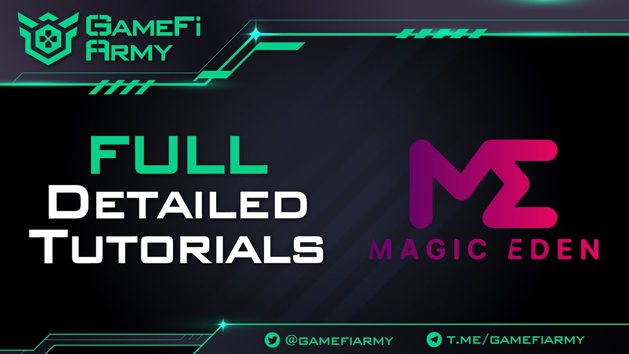MAGIC EDEN FULL TUTORIAL - FLIPPING SOLANA NFTS EASILY