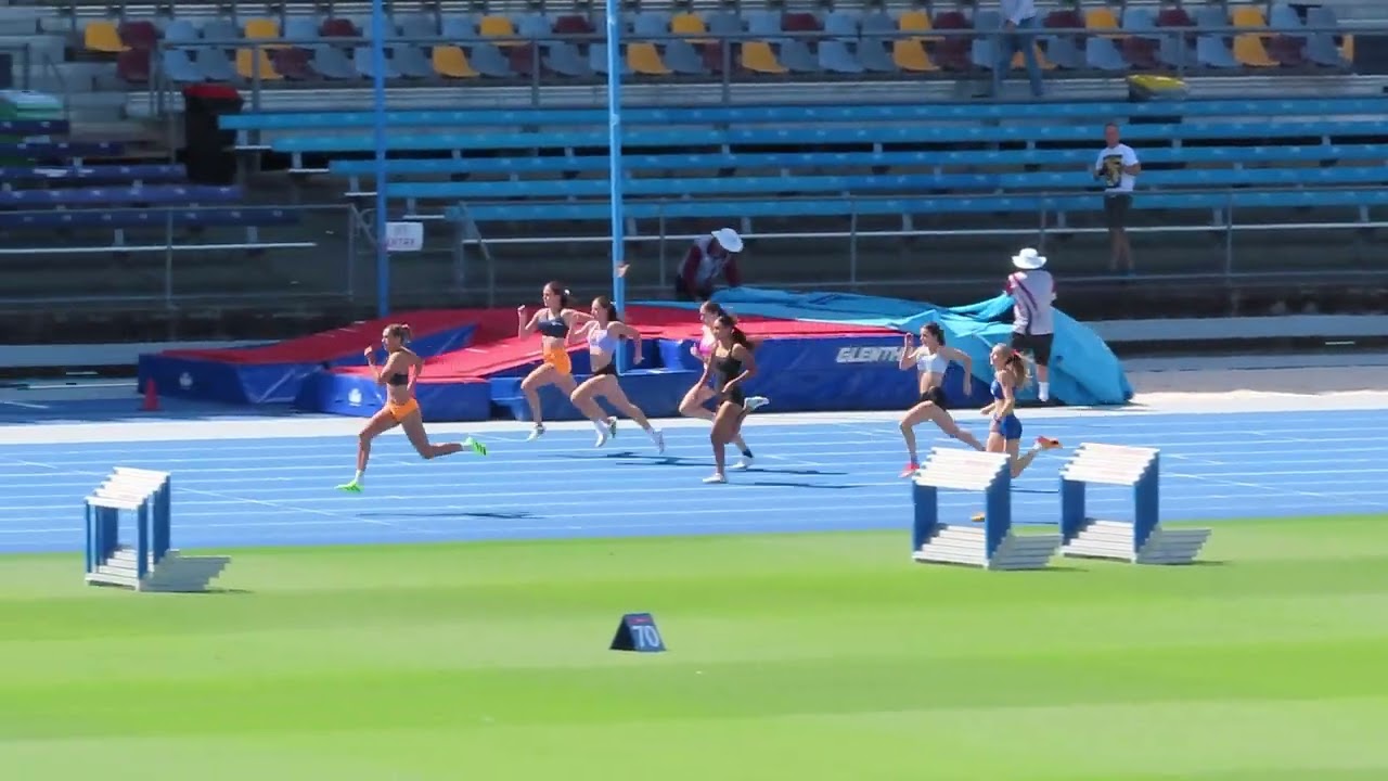 Ht1. 200m U18 Women, 2026 QLD Athletics Championships, QSAC 15/03/2026 