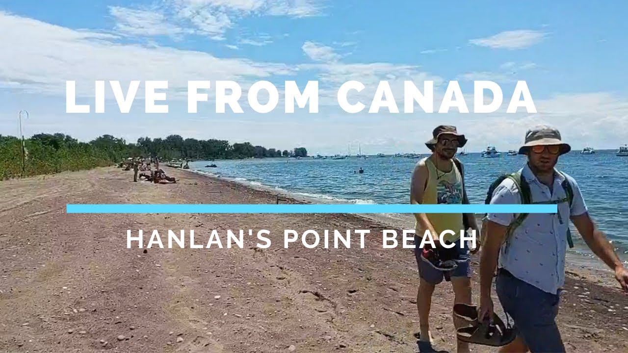Toronto Islands Hanlan's Point | City Island Beach Ambience | Beach White Noise Canada