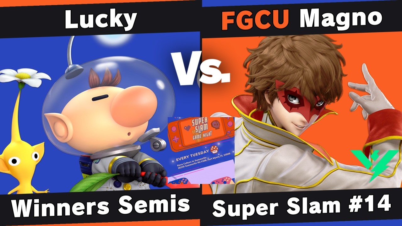 Super Slam 14 - Lucky (Olimar) vs Magno (Joker) - Winners Semis