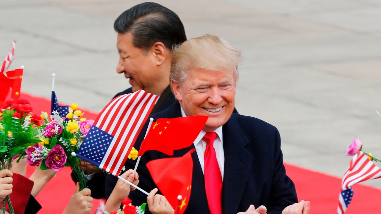 Президент Трамп встречается с председателем КНР Си Цзиньпином