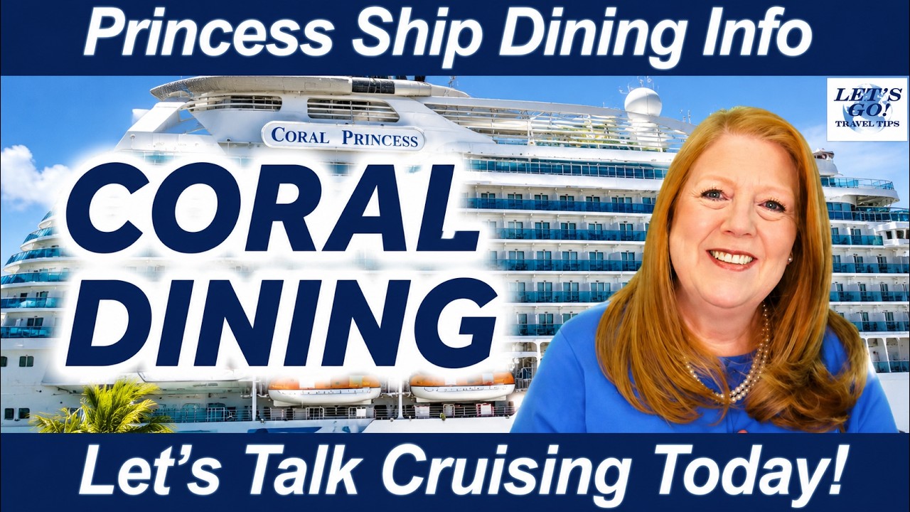 НОВОСТИ КРУИЗОВ! Информация о ресторанах Coral Princess — НОВАЯ СЕРИЯ: Рестораны на лайнерах Prin...