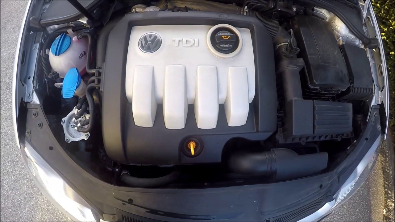 VW Golf 5  1.9 TDI Motor+Exhaust (Diesel) [Sound]