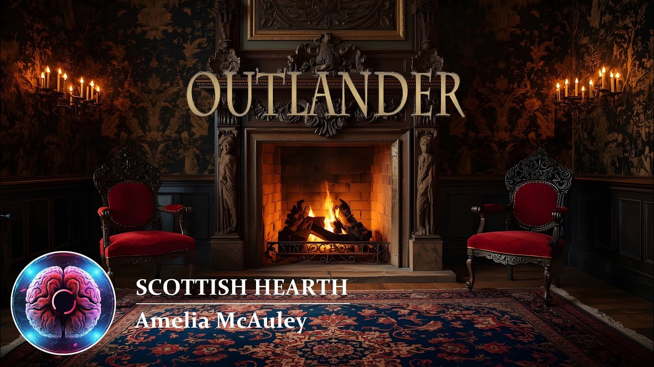🌿OUTLANDER 🌿Scottish Hearth Relaxing Ambience (Amelia McAuley) #outlander #music #celtic