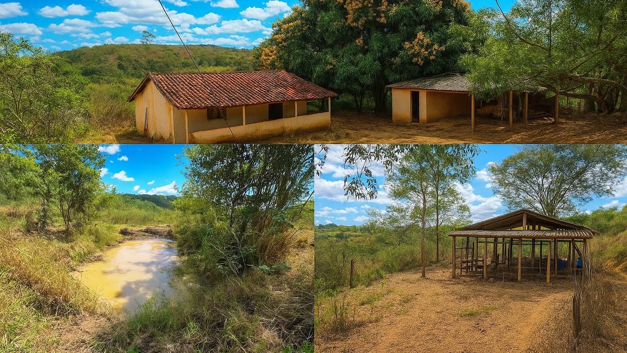 VENDE RANCHO SAMPAIO 9.68HA VÍDEO SOLO ÉPOCA DA SECA 2025