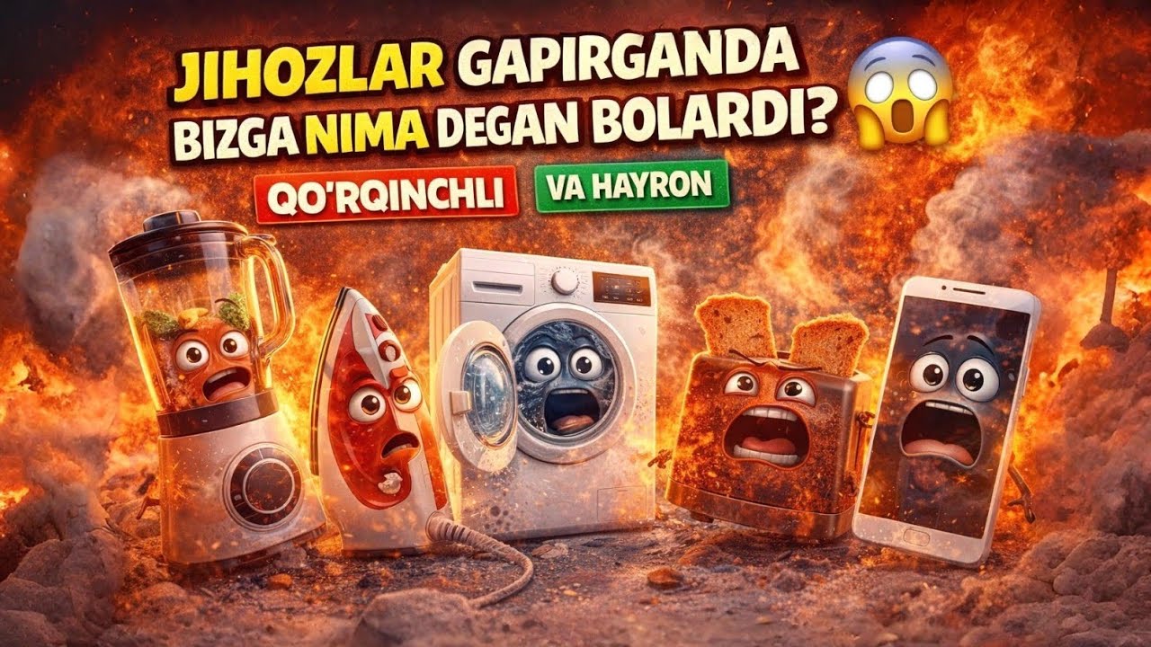 Jihozlar gapirganda bizga NIMA degan bolardi?