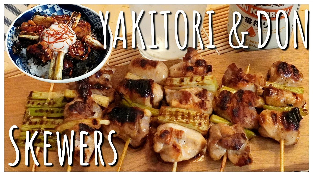 【YAKITORI Recipe】Japanese Chicken Skewers/TARE, Yakitori Sauce & Staple Cabbage Salad  from Scratch