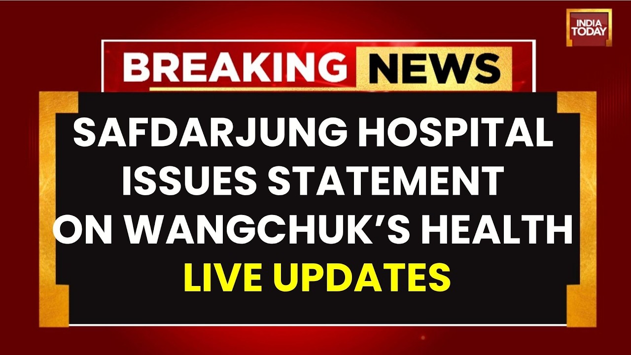 Live: Sonam Wangchuk Taken To Safdurjung Hospital | CJP | Jantar Mantar | Abhijeet Dipke | Police