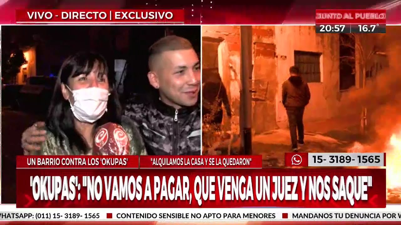 Un barrio contra los okupas: 