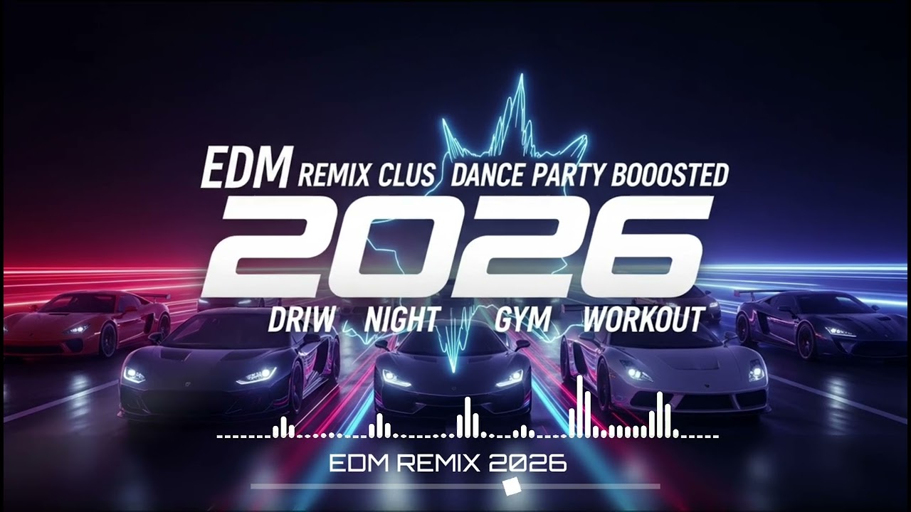 EDM 🎶 REMIX 🎧 CLUB 🔥 BASS 🔊 BOOSTED ✨ DANCE 💃 PARTY 🎉 NIGHT 🌃 DRIVE 🚗 GYM 💪 WORKOUT 💦