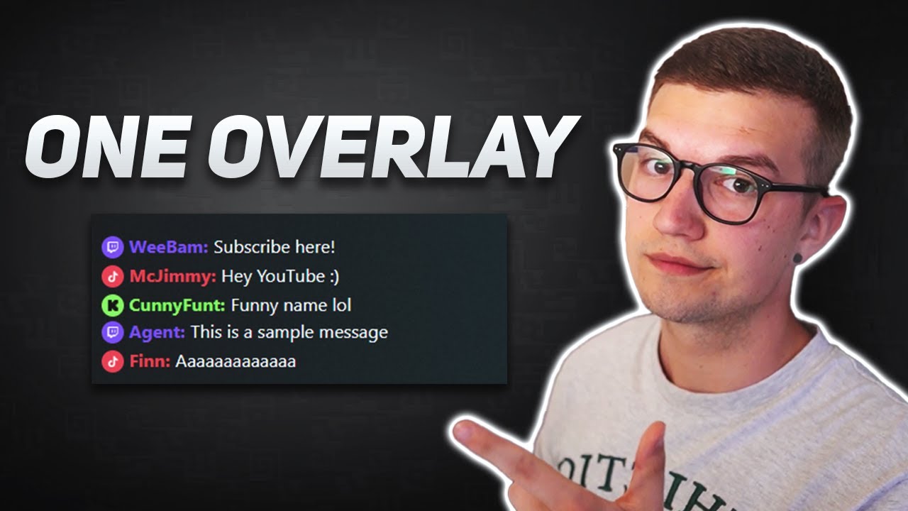 Show ALL Multistream Chats in ONE Overlay (SUPER EASY)