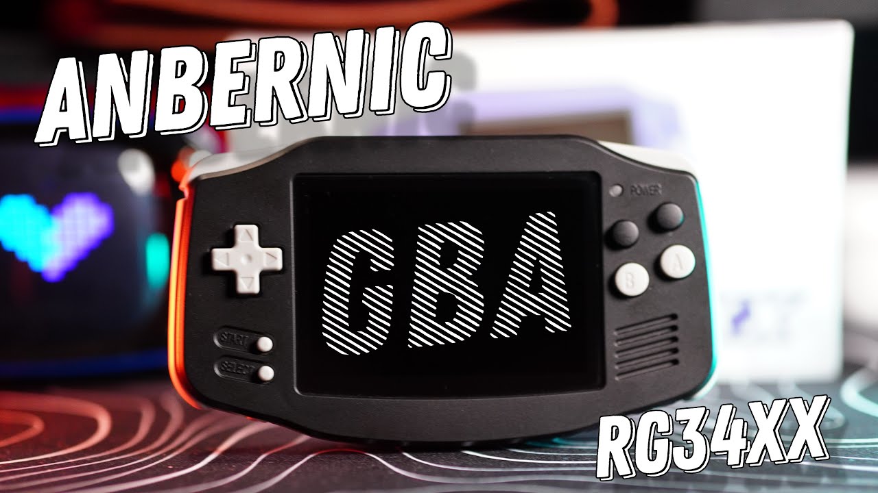 Anbernic rg34xx GBA от Китайцев