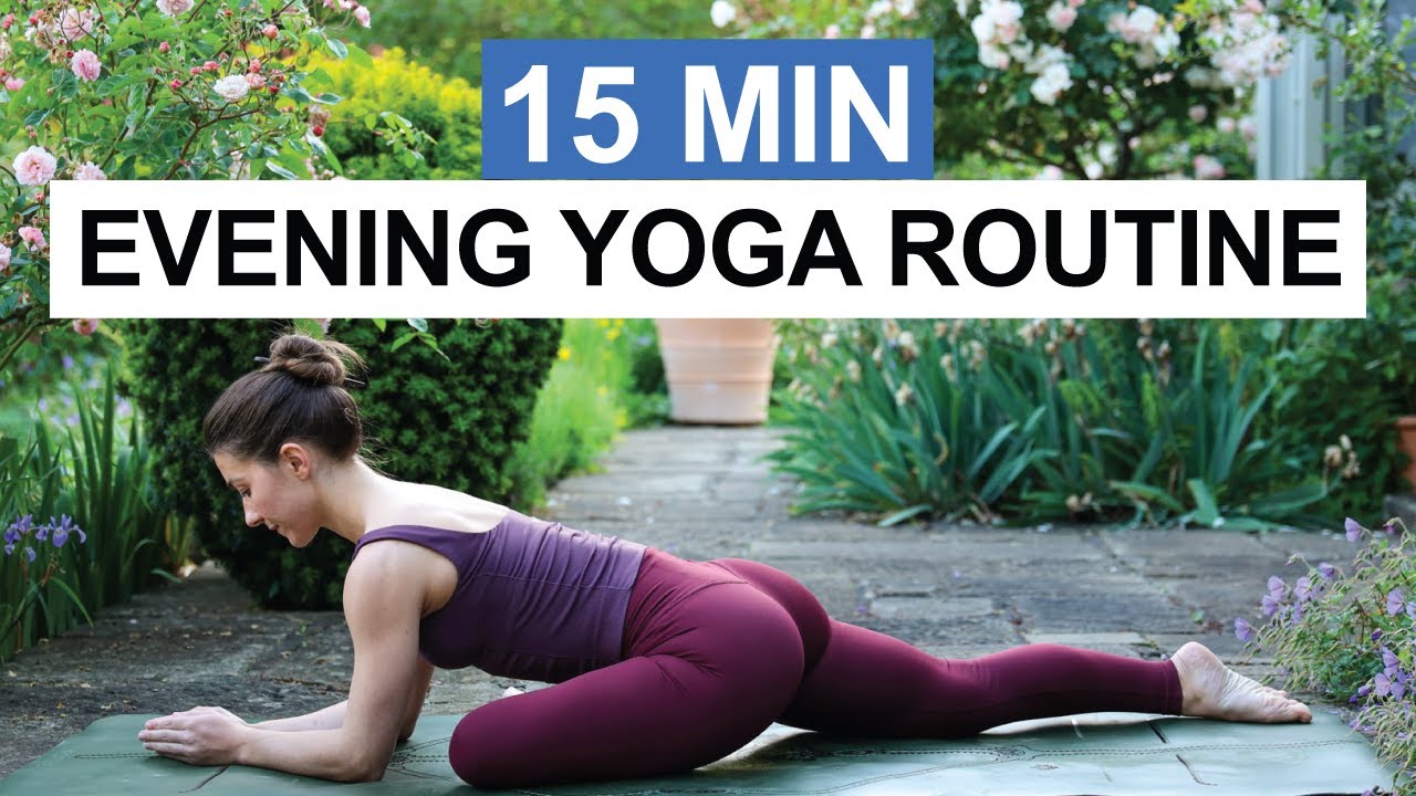 15 Min Evening Yoga Routine | Full Body Yoga For All Levels