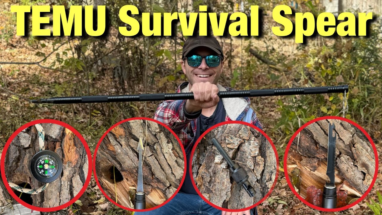 TEMU SURVIVAL SPEAR STAFF Walking Stick