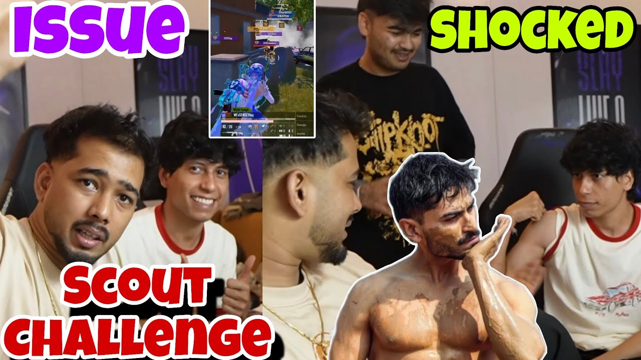 Scout Challenge Sensei 😱 React S8ULJoker Transfer 🔥Ingame Qualify Issue 👀
