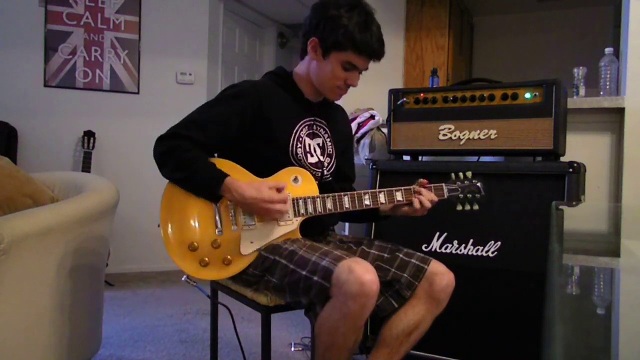 Bogner Shiva + Gibson Les Paul 1957 Goldtop (English subtitles) video