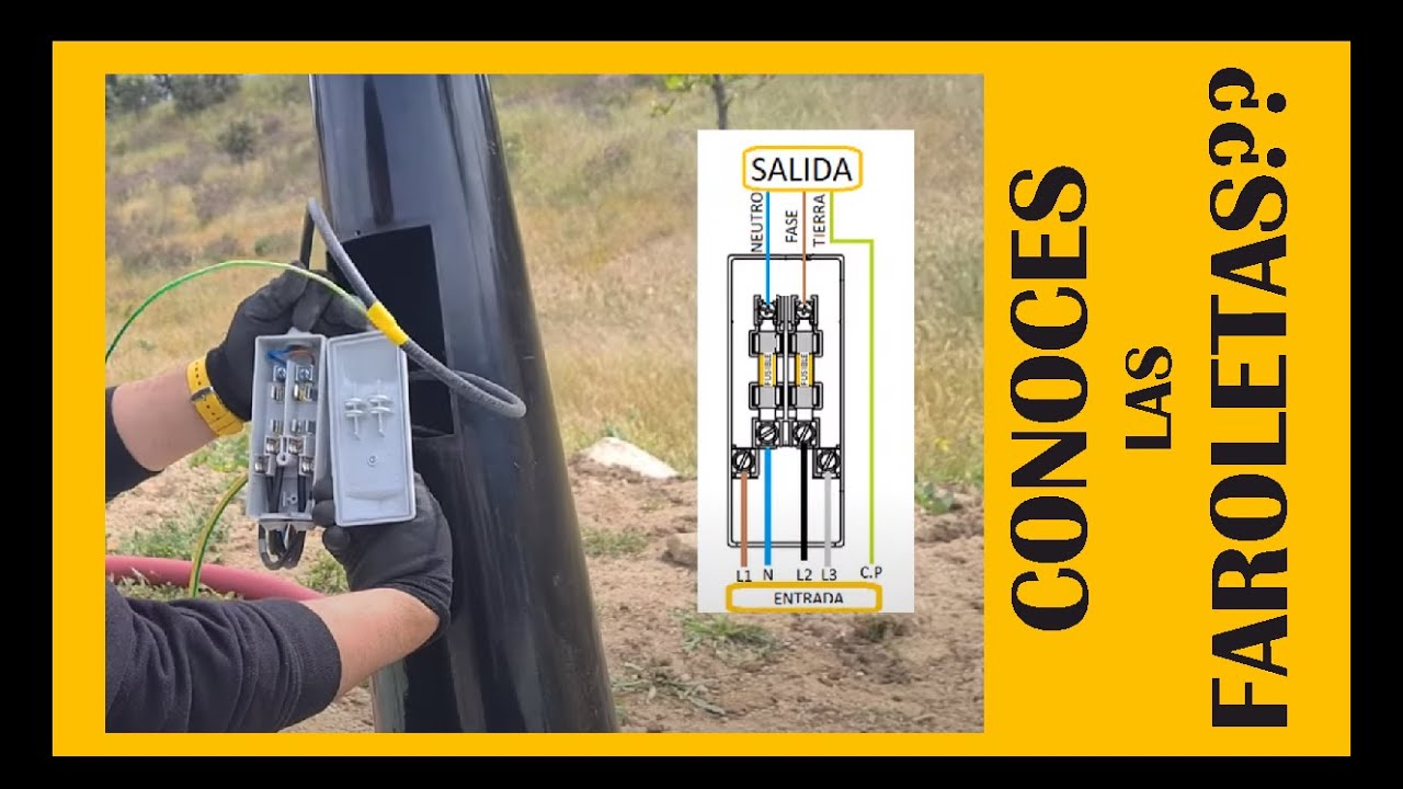 🔺 ESPERA!!!! ✋ me han dicho, qué no CONOCÍAS las FAROLETAS? 💡 cómo CONECTAR FAROLAS FÁCIL!