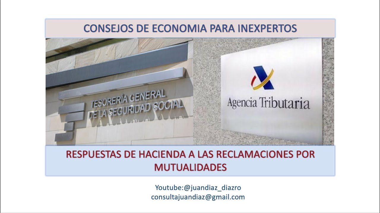 Respuestas de Hacienda a las Reclamaciones por Mutualidades