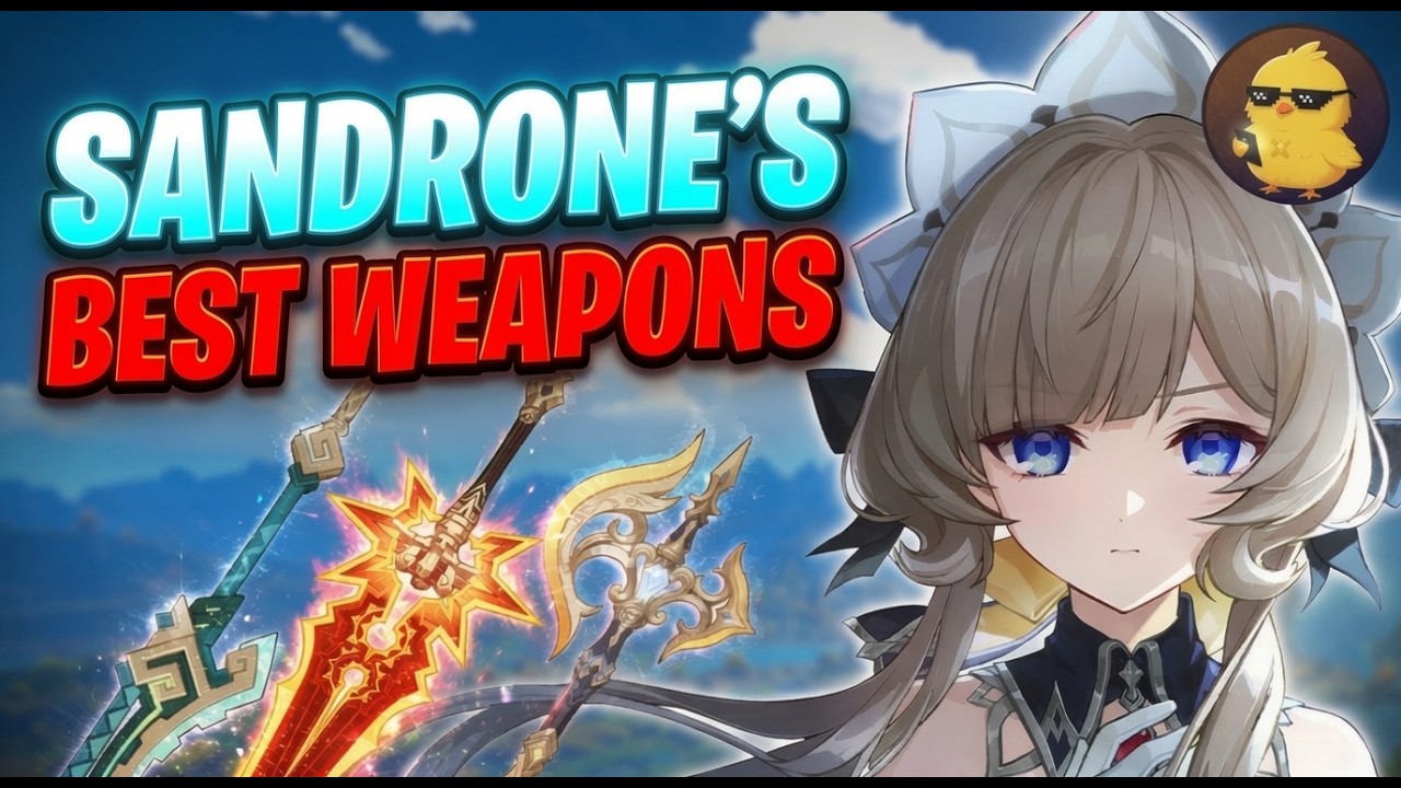 Sandrone's Top 12 BEST Weapons for 6.7! | Genshin Leaks 6.7!