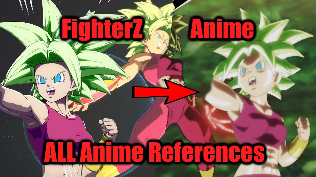 All Kafla Anime References FighterZ