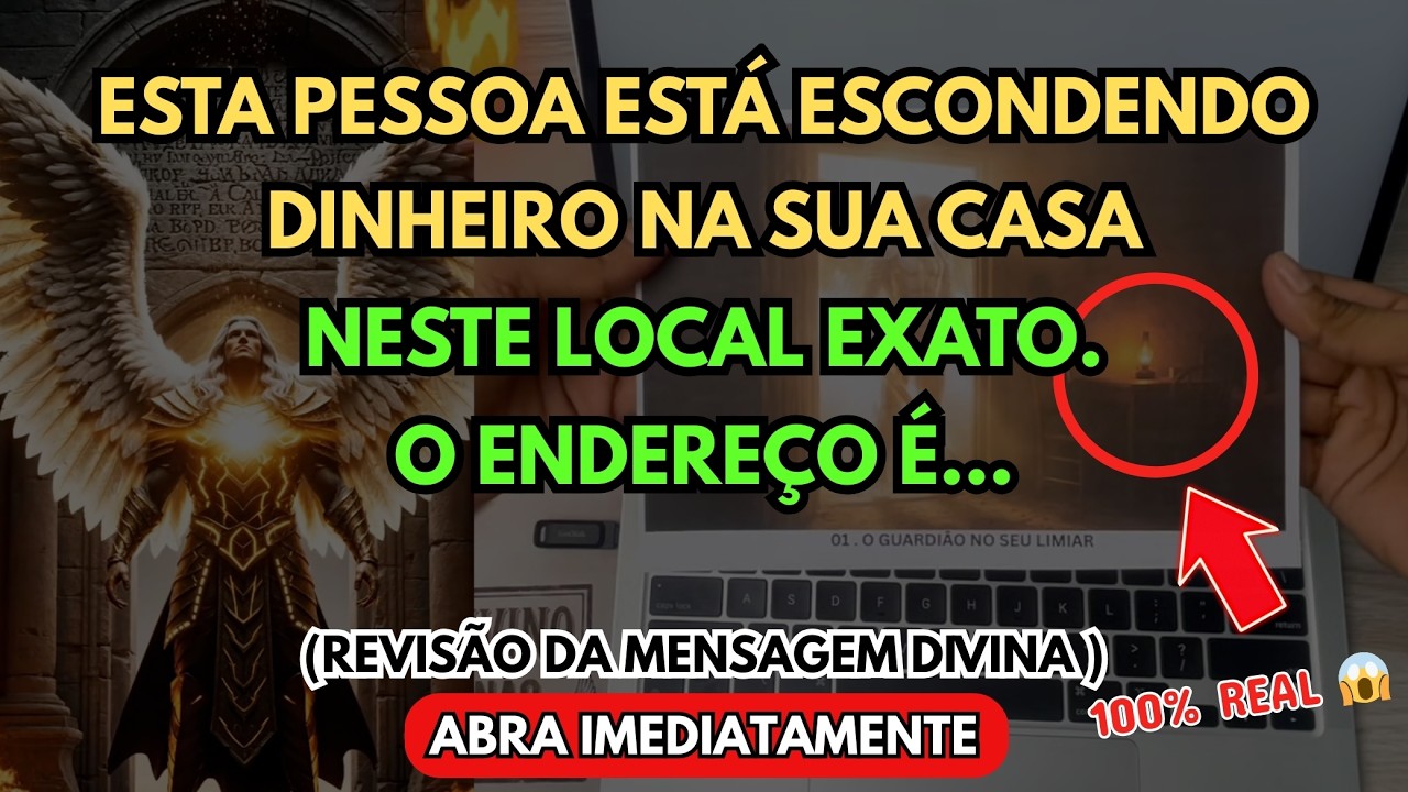 💸 Esta pessoa está ESCONDENDO dinheiro na sua CASA—neste local… | #mensagemdedeus