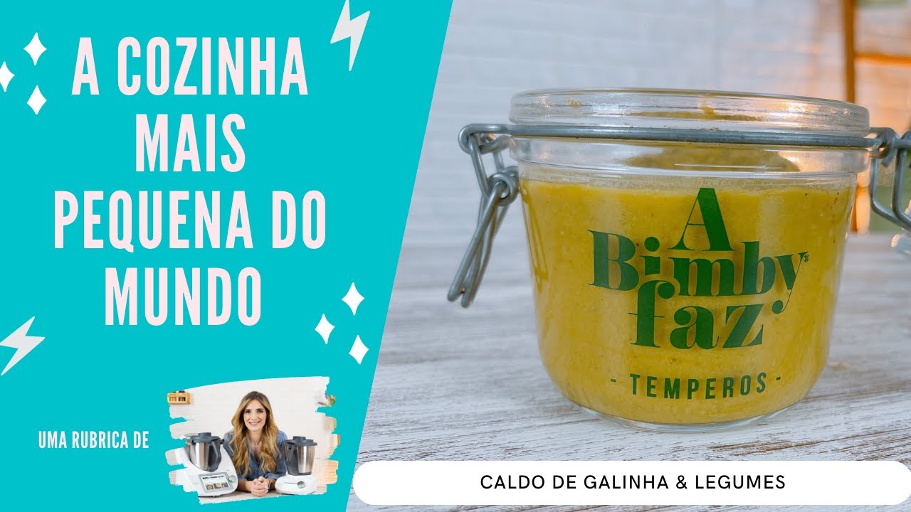 Caldo de Galinha & Legumes na Bimby