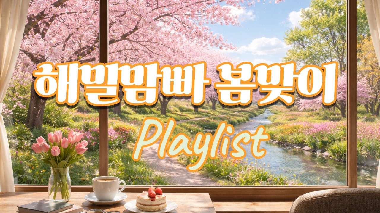 1st - Spring Playlist (봄 플레이리스트, 매장음악, 드라이브할 때 듣는 음악)
